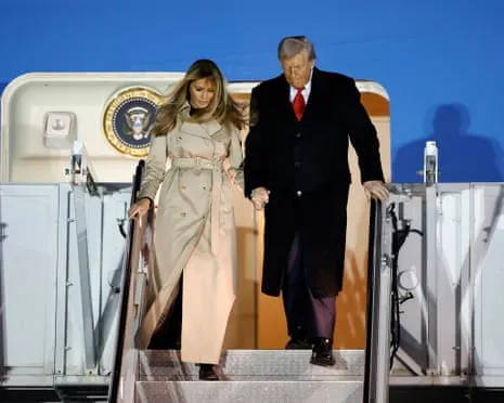 Donald Trump Set to Meet the King as Demonstrators Assemble in the UK